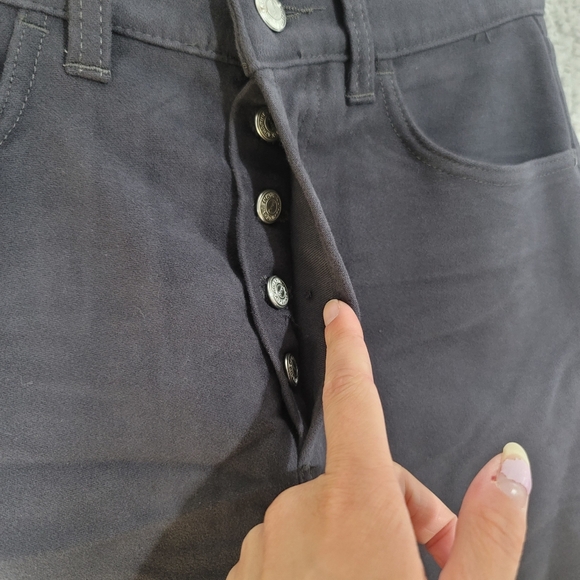 Katherine Hamnett Denim Vintage Jeans Womens 26 Black Cleo Straight High Italy - Picture 2 of 14